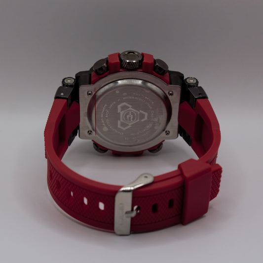 G-SHK MTG Gunmetal Red Band