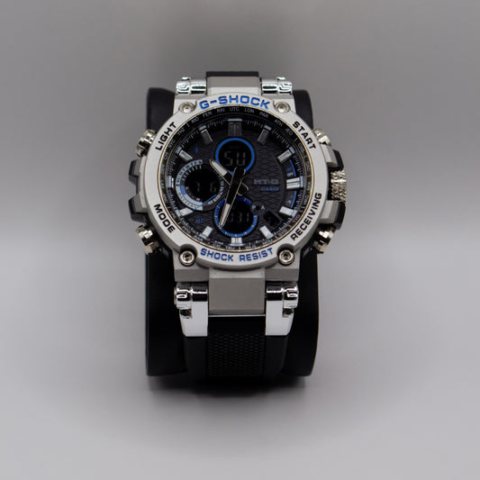 G-SHK MTG White Black Band