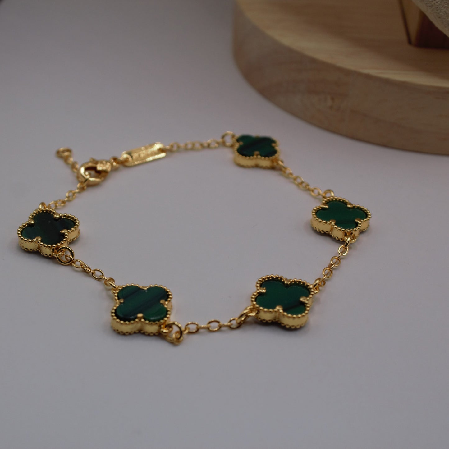 Emeral Green Clover Set