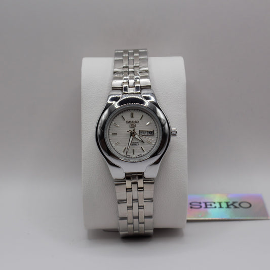 SK 5 Day-Date Silver White Dial Automatic - 28mm