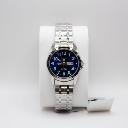 SK 5 Day-Date Silver Blue Dial Automatic - 28mm