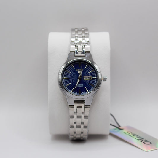 SK 5 Presage Day-Date Silver Blue Dial Automatic - 28mm