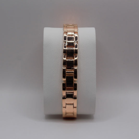 ? Ladies Rosegold Silver Dial - 22mm