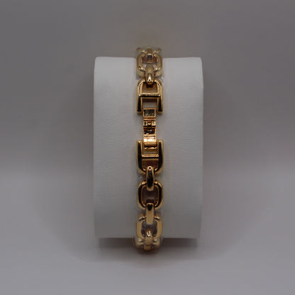 CK Ladies Gold Silver Dial - 22mm