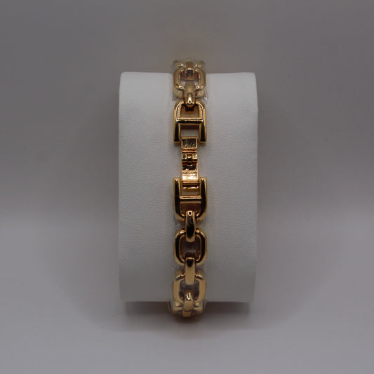 CK Ladies Gold Silver Dial - 22mm