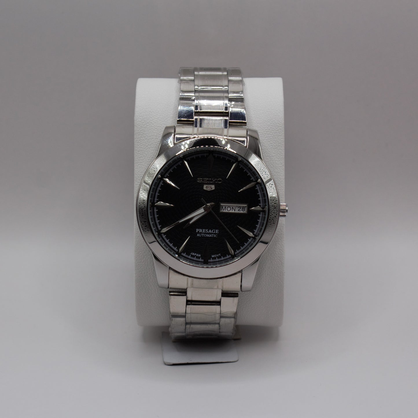 SK 5 Presage Day-Date Silver Black Dial Automatic - 40mm