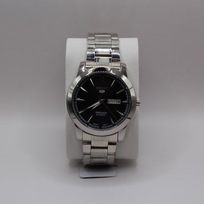 SK 5 Presage Day-Date Silver Black Dial Automatic - 40mm