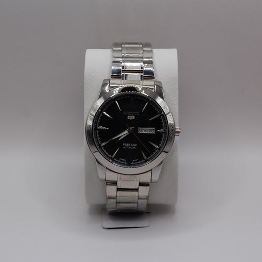 SK 5 Presage Day-Date Silver Black Dial Automatic - 40mm