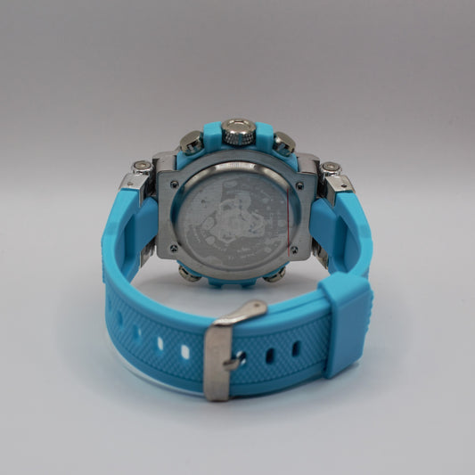 G-SHK MTG Silver Sky Blue Band