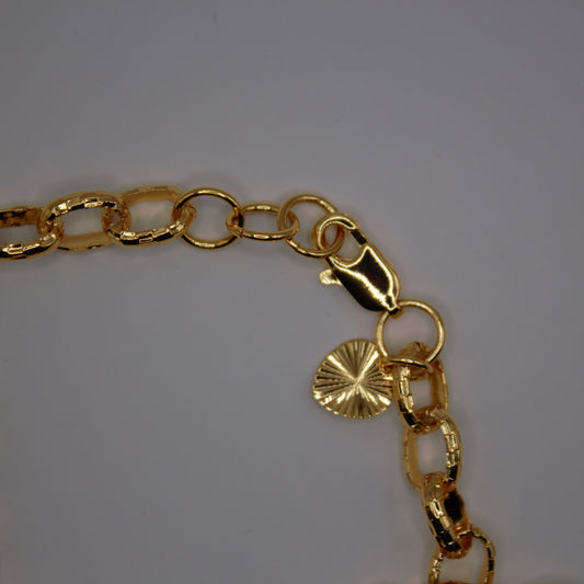 Golden Heart Bracelet 2