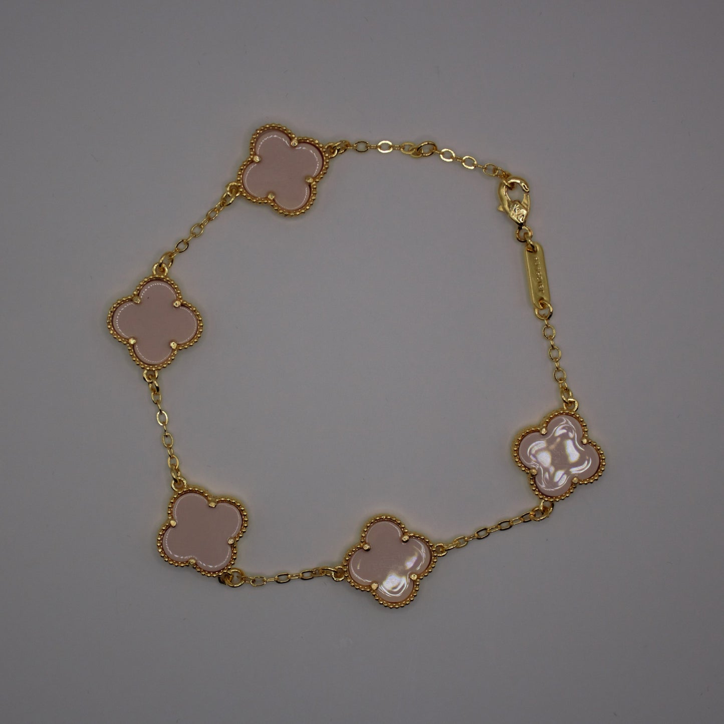 VC Clover Light Pink Bracelet