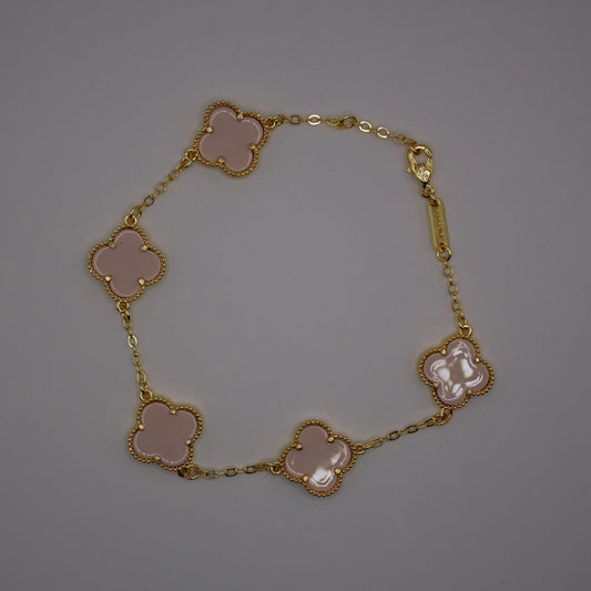 VC Clover Light Pink Bracelet