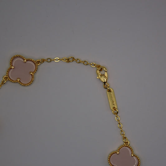 VC Clover Light Pink Bracelet