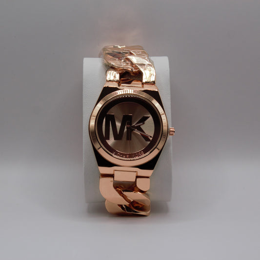 MK Big Logo Chained Rose Gold Dial - 40mm
