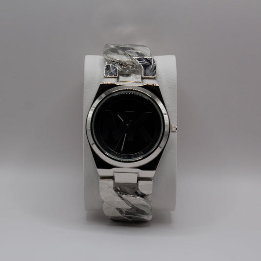 MK Big Logo Chained Gold Black Dial - 40mm
