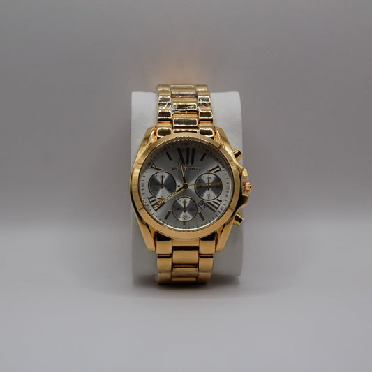 MK Bradshaw Date Gold Silver Dial - 43mm