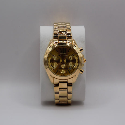 MK Bradshaw Date Gold Gold Dial - 36mm