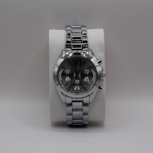 MK Bradshaw Date Silver Silver Dial - 36mm
