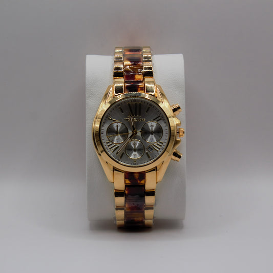 MK Bradshaw Date Amber Silver Dial - 36mm