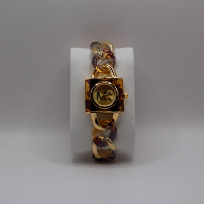 MK Chain Lock Gold Gold Dial - 25mm