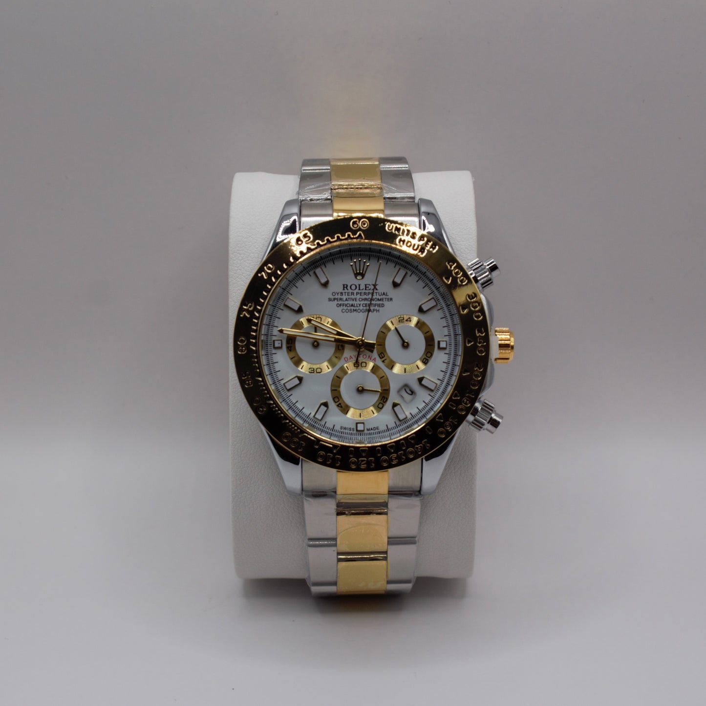 Cosmograph Daytona Two-Tone White Dial - 42mm
