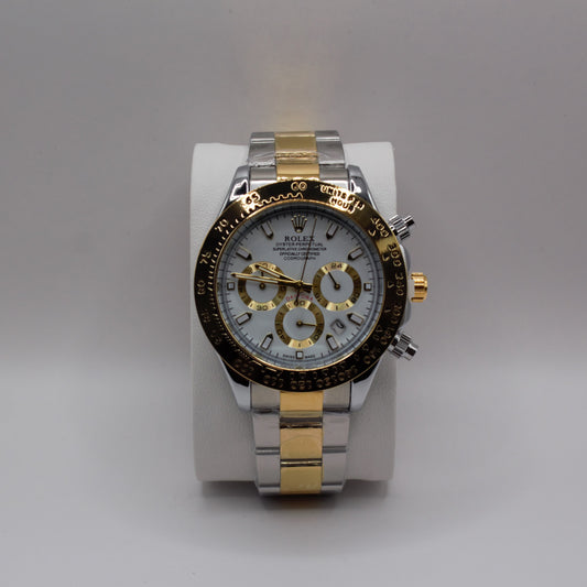 Cosmograph Daytona Two-Tone White Dial - 42mm