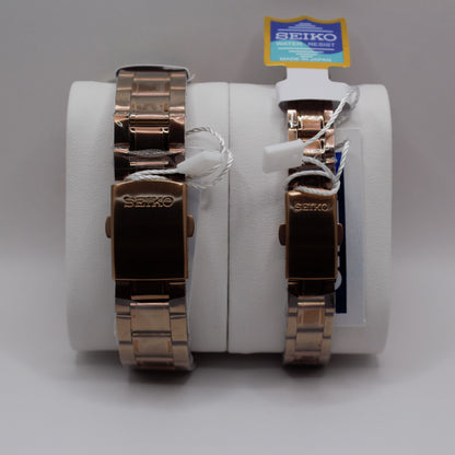 SK 5 SNZB Day-Date Brown Brown Dial - Couple