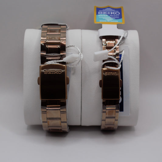 SK 5 SNZB Day-Date Brown Brown Dial - Couple