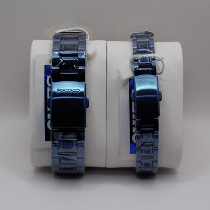 SK 5 SNZB Day-Date Blue Blue Dial - Couple
