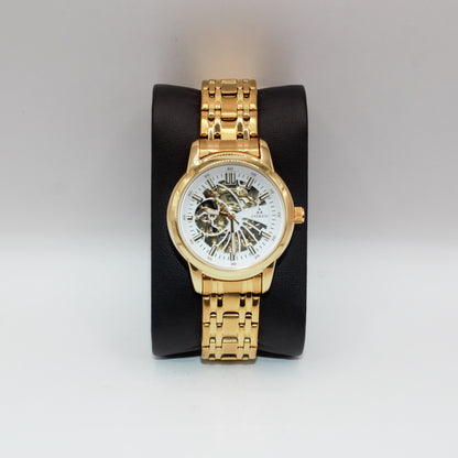Fitron 117178 Gold White Dial - Automatic