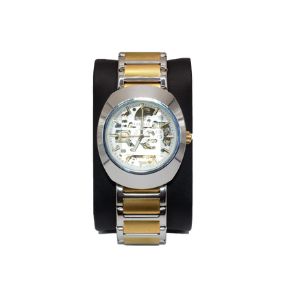 Fitron 117235M Two-Tone Silver Dial - Automatic