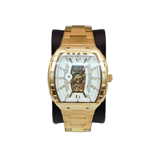 Fitron 117234M Gold White Dial - Automatic