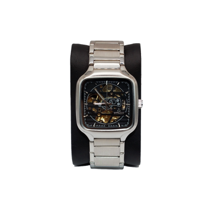 Fitron 117236M Silver Black Dial - Automatic