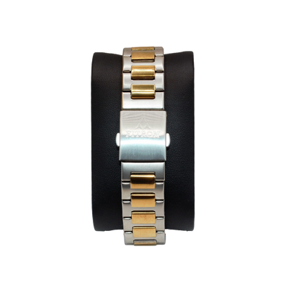 Fitron 117225M Two-Tone Silver Dial - Automatic