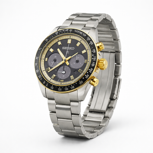 SEIKO PROSPEX CIRCUIT RACE SSC941P1 BLACK DIAL - MEN'S AUTOMATIC