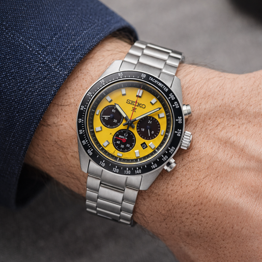 SEIKO PROSPEX US SPECIAL EDITION SSC929 YELLOW DIAL - MEN'S AUTOMATIC