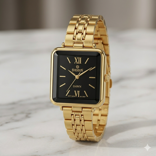 SVESTON DAWN SV-19037L BLACK DIAL - WOMEN'S QUARTZ