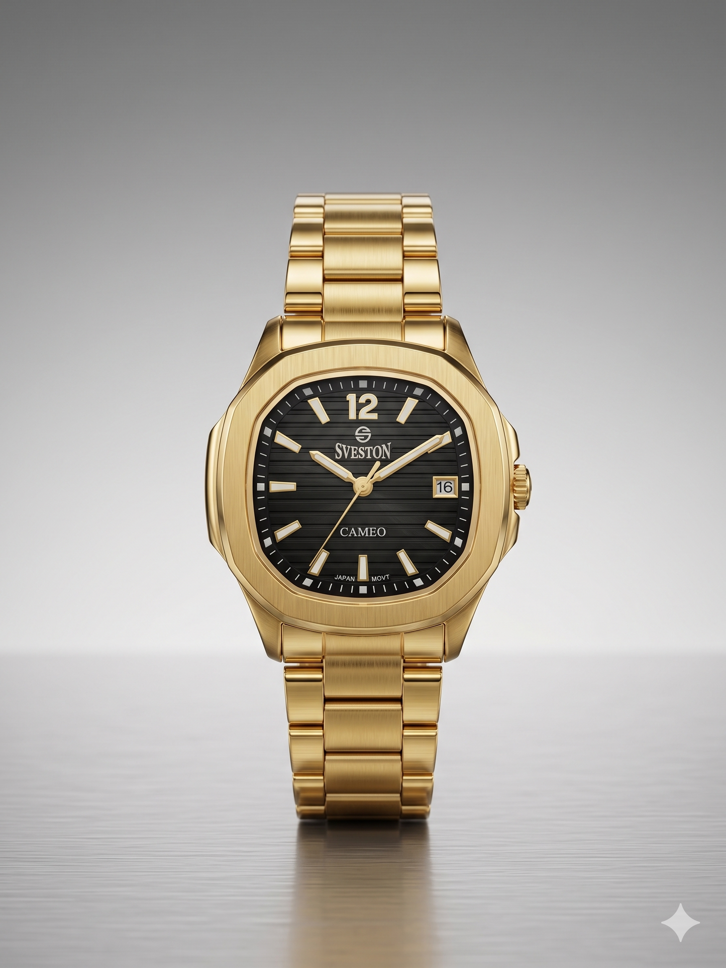 SVESTON CAMEO 19051L BLACK DIAL - WOMEN'S QUARTZ