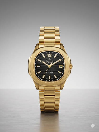 SVESTON CAMEO 19051L BLACK DIAL - WOMEN'S QUARTZ