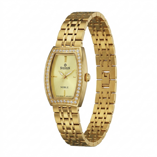 SVESTON NOBLE SV-19078L GOLD DIAL - WOMEN'S QUARTZ